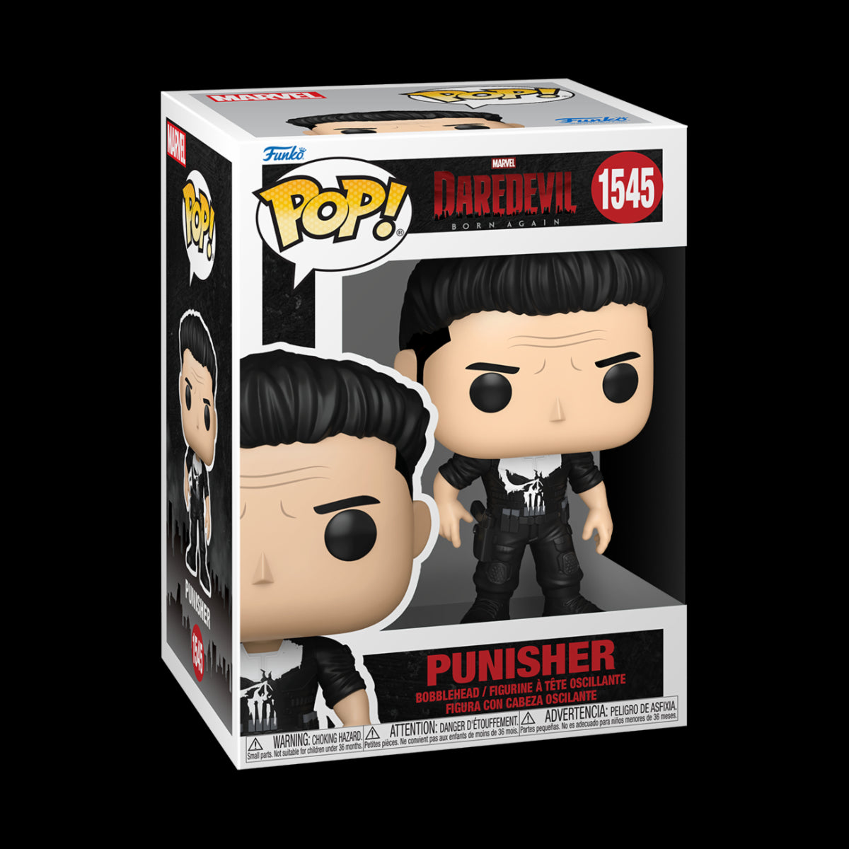 MARVEL: DAREDEVIL BORN AGAIN - POP FUNKO VINYL FIGURE 1545 PUNISHER 9CM