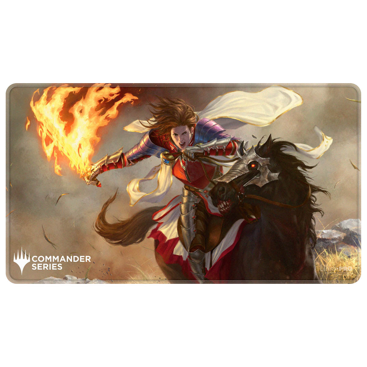38924 - TAPPETINO - MAGIC: THE GATHERING - COMMANDER SERIES - STITCHED EDGE PLAYMAT - SYR GWYN