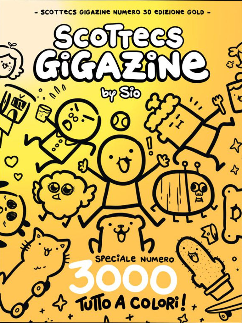 SCOTTECS GIGAZINE 30 - VARIANT ORO LIMITATA