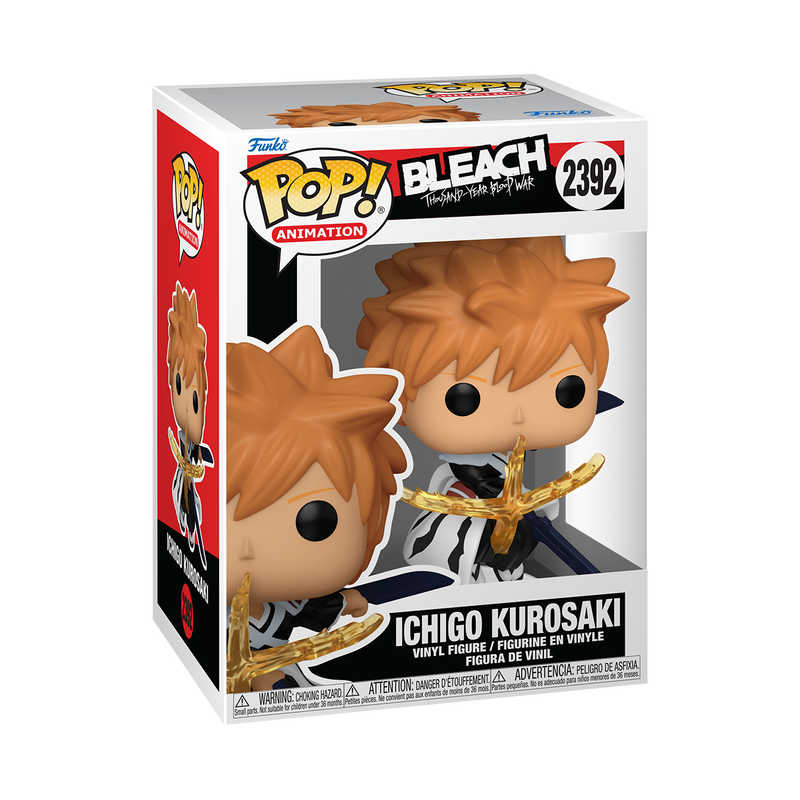 BLEACH TYBW S1 - POP FUNKO VINYL FIGURE 2392 ICHIGO KUROSAKI 9CM
