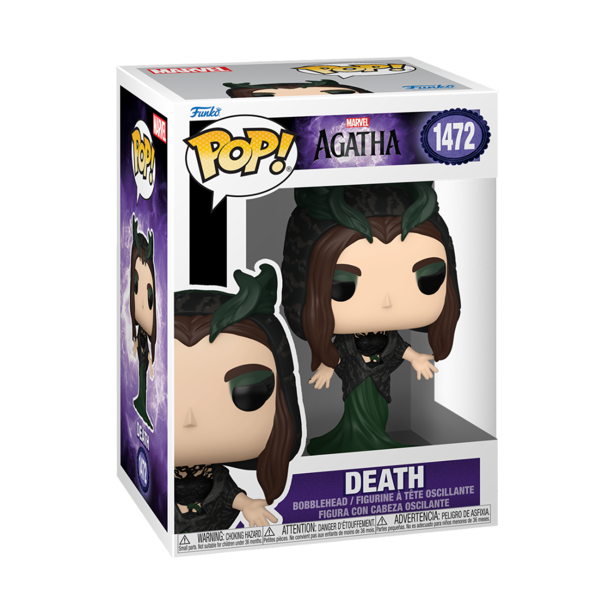MARVEL: AGATHA - POP FUNKO VINYL FIGURE 1472 DEATH 9CM