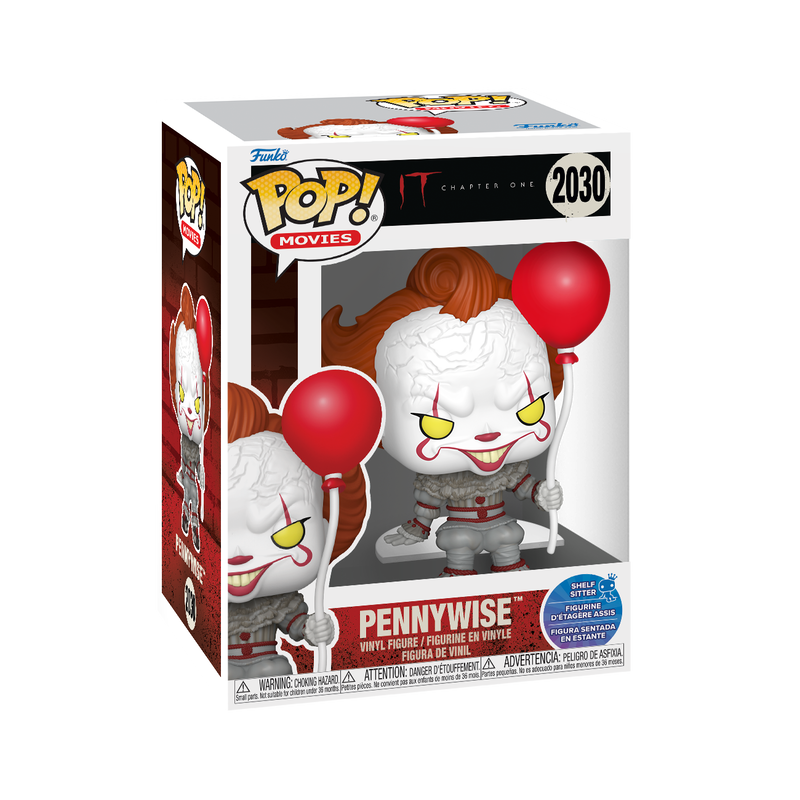 IT - POP FUNKO VINYL FIGURE 2030 PENNYWISE (SIT) 9CM