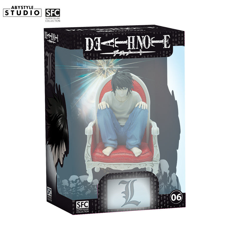 ABYFIG010 - DEATH NOTE - SUPER FIGURE COLLECTION - L FIGURE 15CM - Immagine 5