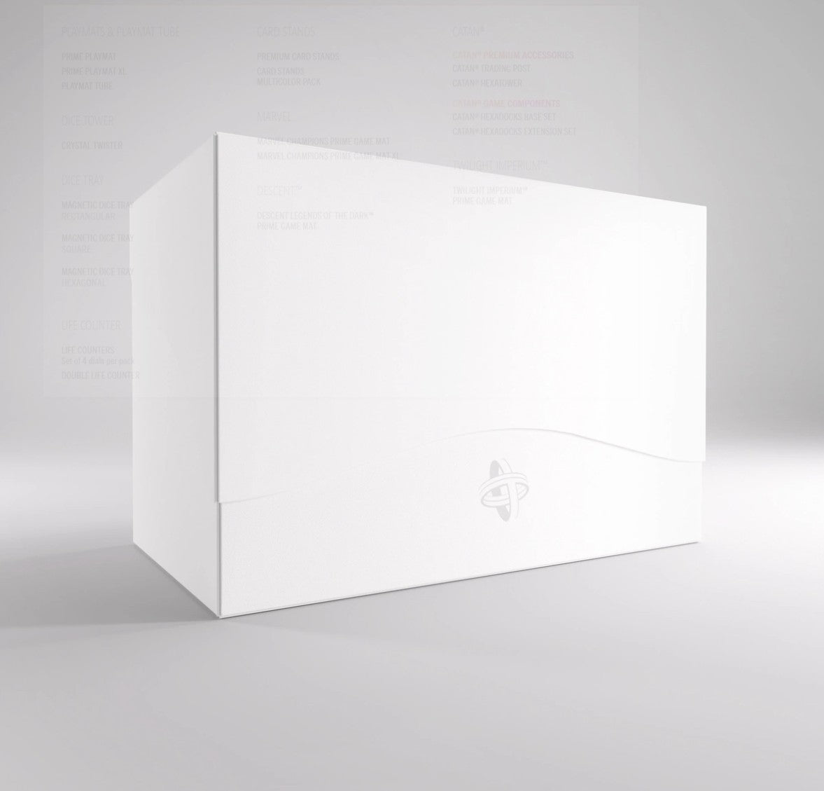 GGS25115ML - DOPPIO PORTA MAZZO XL - 200+ CARTE - WHITE - Immagine 3