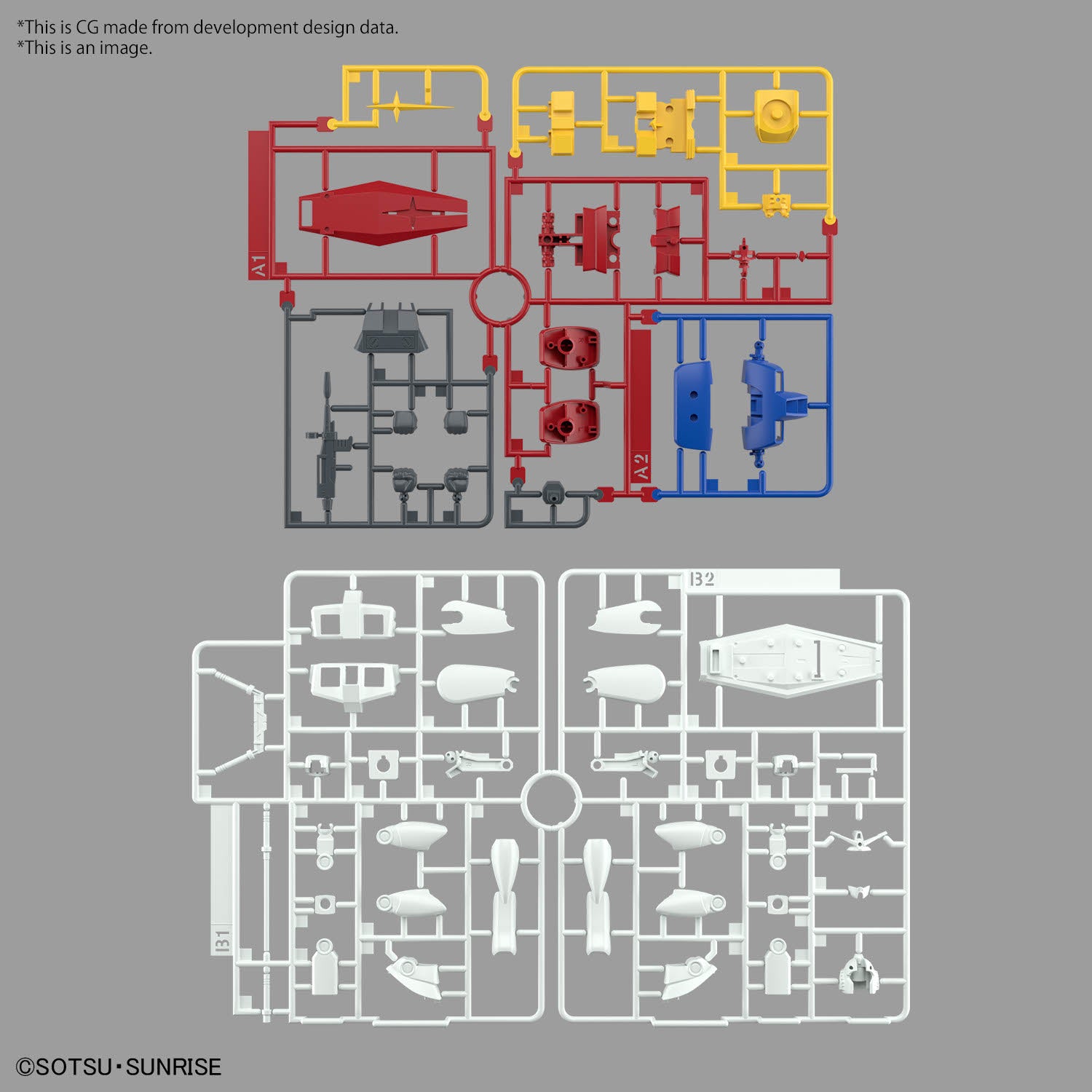 MK67411 - BEST MECHA - RX-78-2 GUNDAM (REVIVAL VER.) - MODEL KIT 1/144 - Immagine 7
