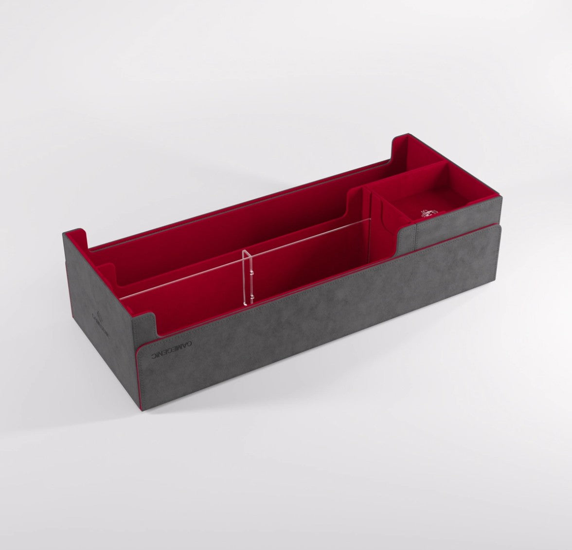 GGS20170ML - CARDS’ LAIR - PORTA MAZZO CONVERTIBILE PRO - 1000+ CARTE - GREY/RED - Immagine 2