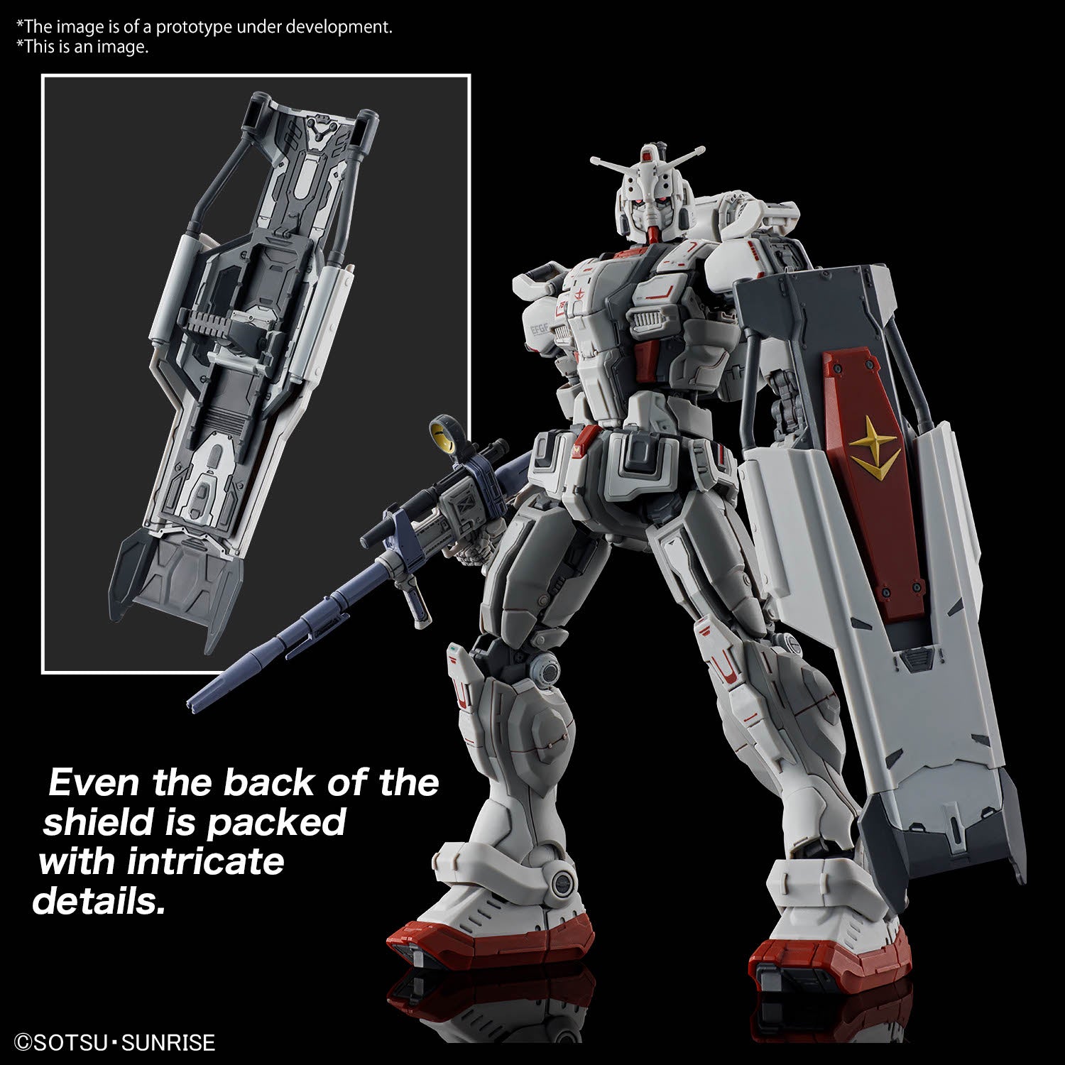 MK66701 - GUNDAM REQUIEM FOR VENGEANCE - HIGH GRADE - HG GUNDAM EX (RFV) - MODEL KIT 1/144 - Immagine 7