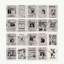 DPP01 - THE DAILY PROPHET FRONT PAGES - POSTCARD - Immagine 2