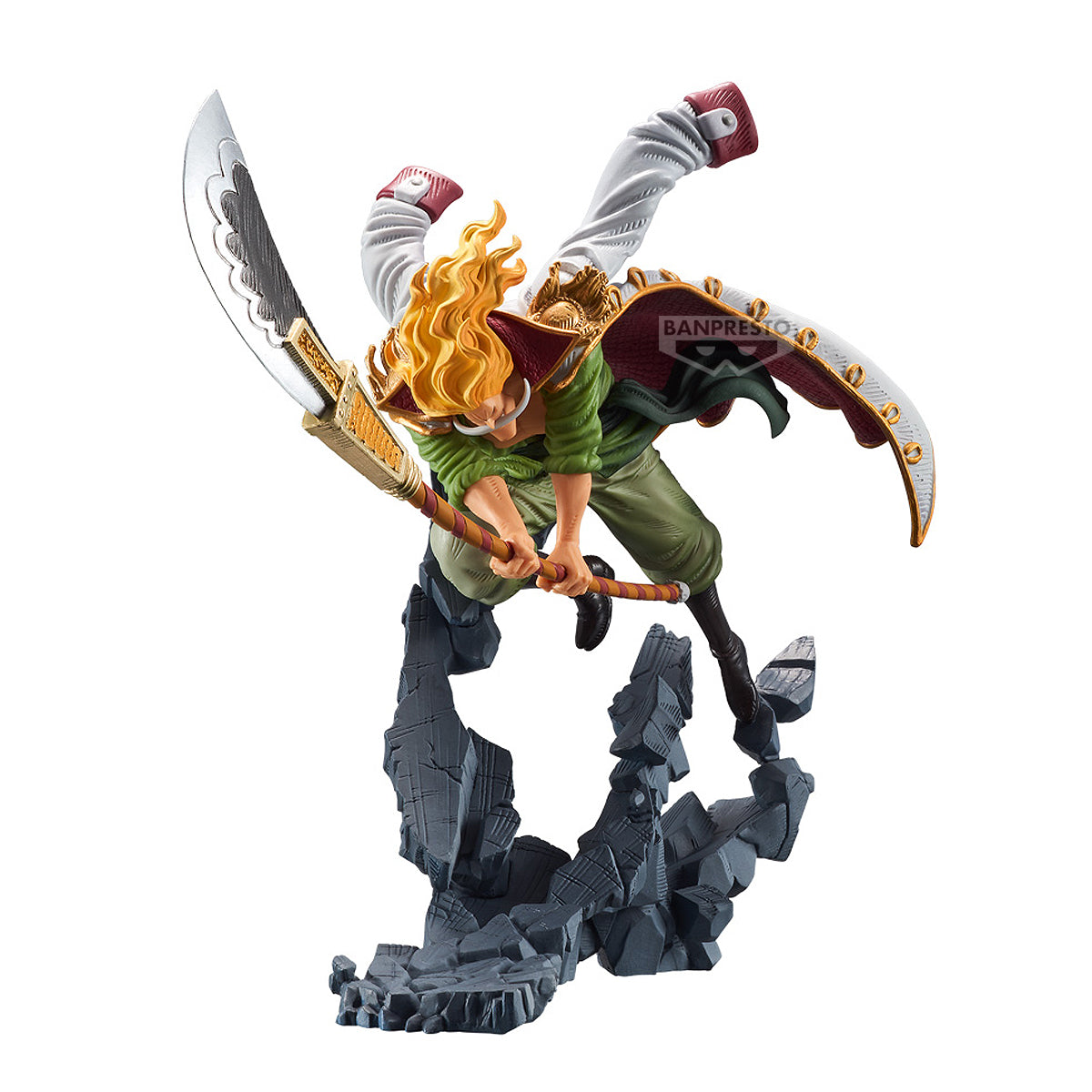 28836 - ONE PIECE - MANHOOD SPECIAL - EDWARD NEWGATE - STATUA 10CM - Immagine 2