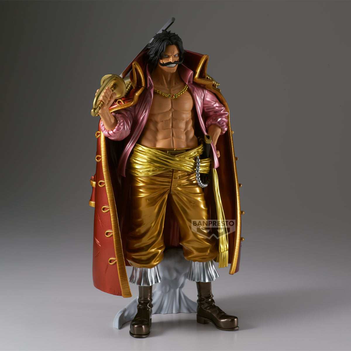 29537 - ONE PIECE - PREMIUM - GOL D. ROGER [THE METALLIC] - STATUA 30CM - Immagine 2