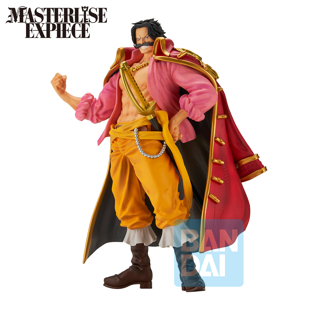 68449 - ONE PIECE - ICHIBANSHO FIGURE FROM ICHIBAN KUJI ROGER PIRATES - GOL D. ROGER - STATUA 21CM - Immagine 2