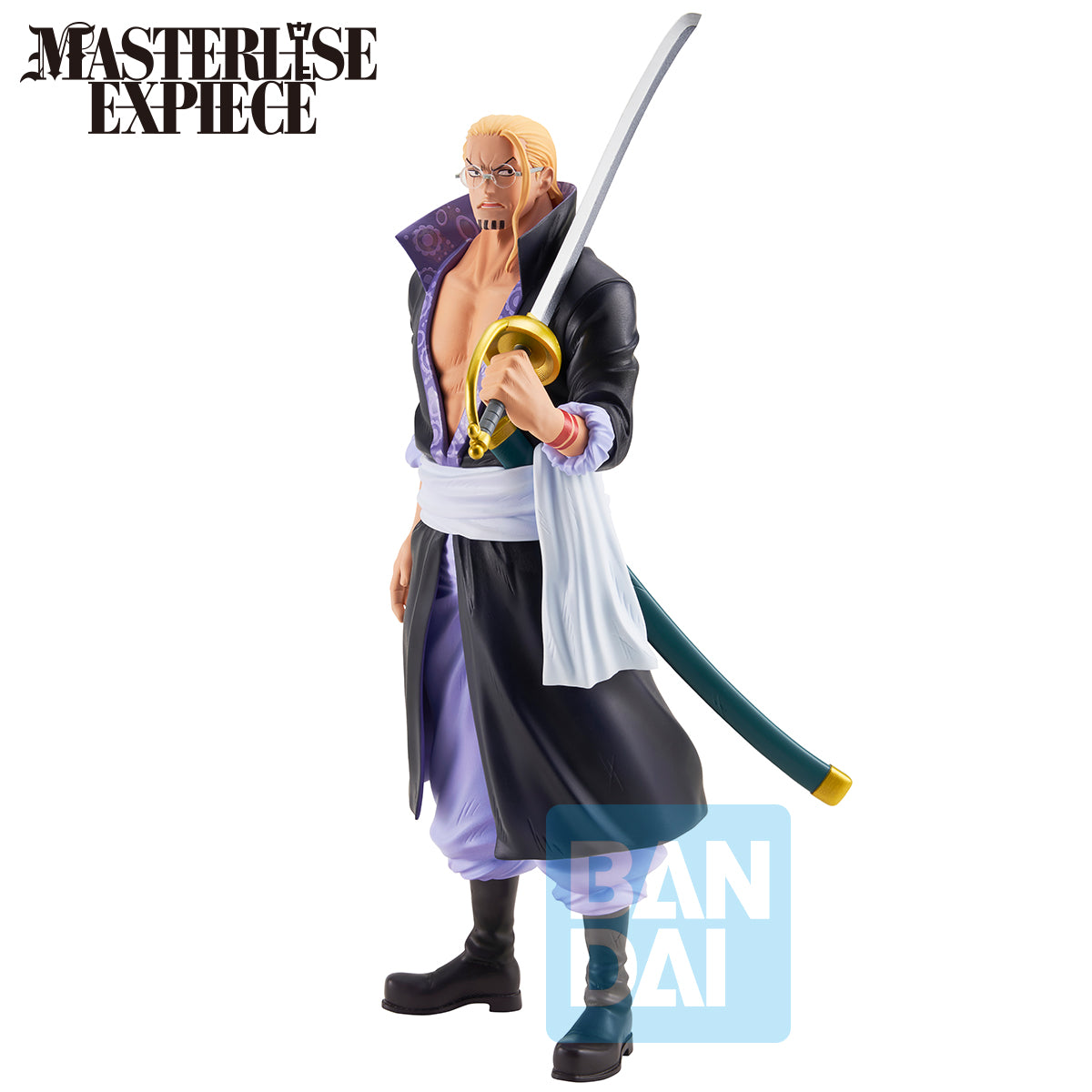 68450 - ONE PIECE - ICHIBANSHO FIGURE FROM ICHIBAN KUJI ROGER PIRATES - SILVERS RAYLEIGH - STATUA 21CM - Immagine 3