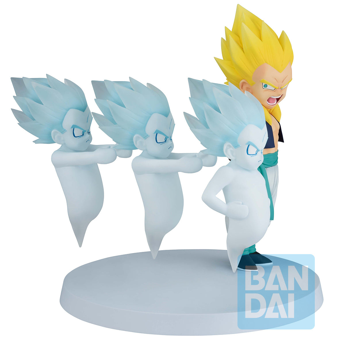 68469 - DRAGON BALL Z - ICHIBANSHO FIGURE FROM ICHIBAN KUJI - DRAGON HISTORY II - SUPER SAIYAN GOTENKS & GHOST - STATUA 13CM - Immagine 2