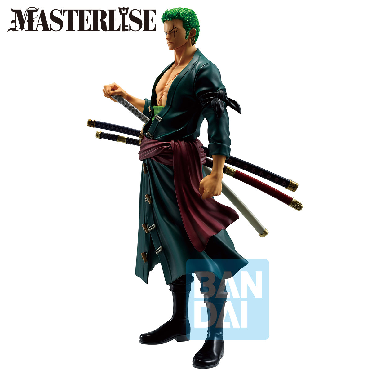 68478 - ONE PIECE - ICHIBANSHO FIGURE FROM ICHIBAN KUJI BEYOND THE TRIALS - RORONOA ZORO - STATUA 25CM - Immagine 3