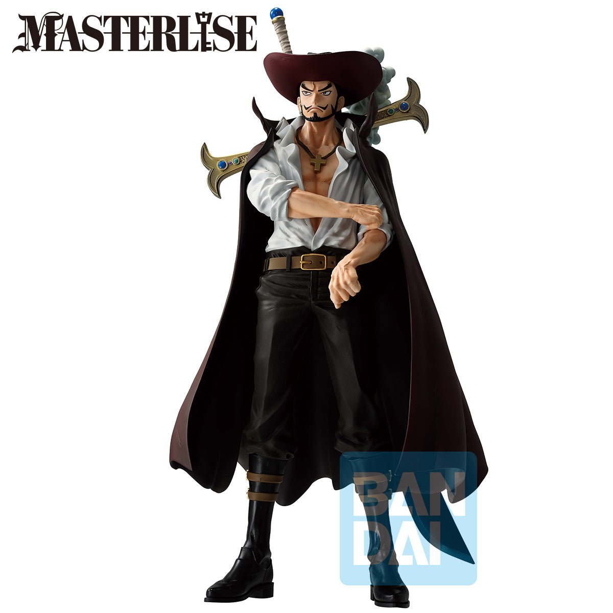 68480 - ONE PIECE - ICHIBANSHO FIGURE FROM ICHIBAN KUJI BEYOND THE TRIALS - DRACULE MIHAWK - STATUA 25CM - Immagine 4
