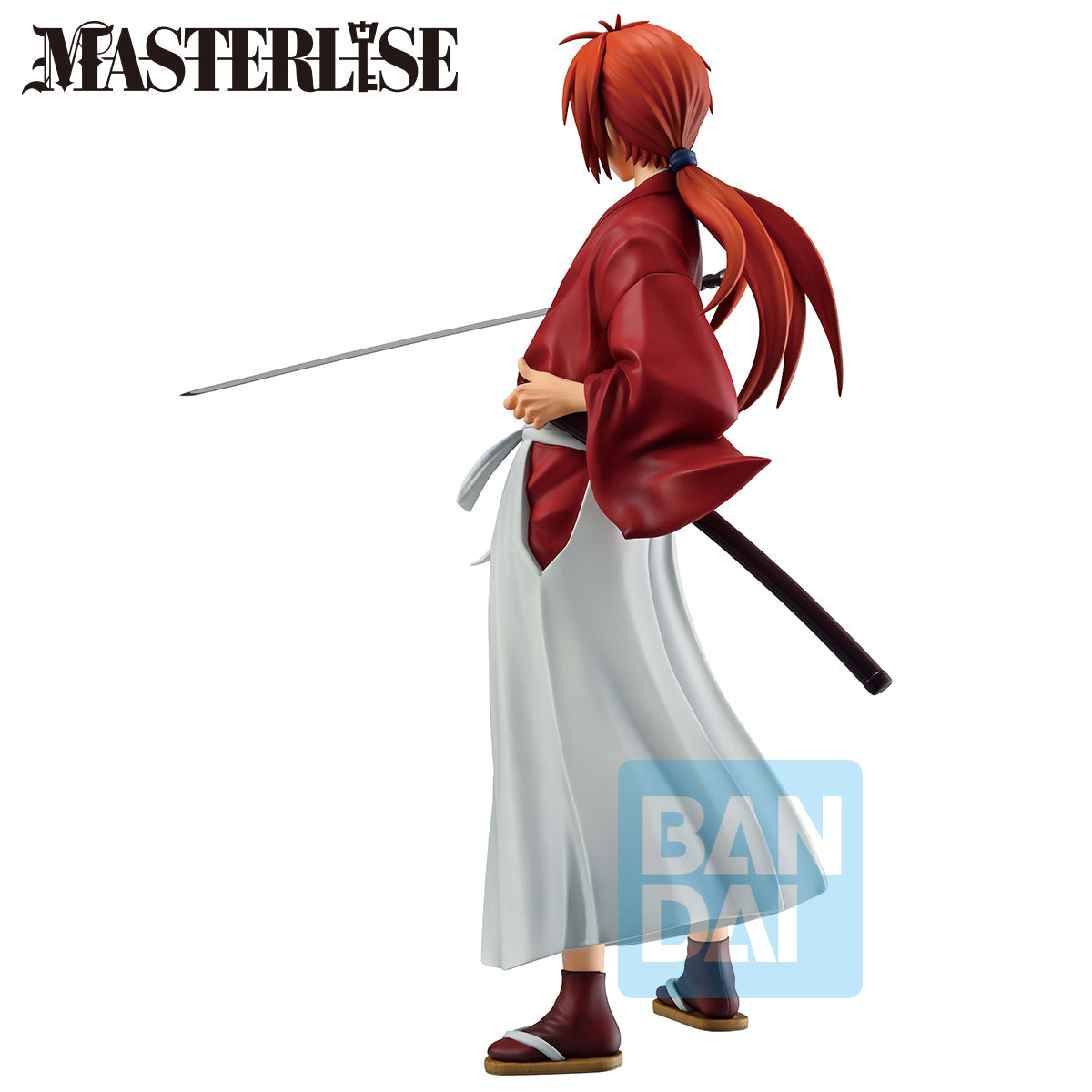 68904 - RUROUNI KENSHIN - ICHIBANSHO FIGURE FROM ICHIBAN KUJI MEIJI SWORDSMAN ROMANTIC STORY PART TWO - KENSHI HIMURA - STATUA 24CM - Immagine 4