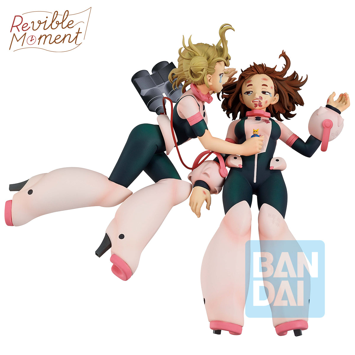 68962 - MY HERO ACADEMIA - ICHIBANSHO FIGURE FROM ICHIBANSHO ON TOP OF HAPPINESS - OCHACO & HIMIKO - STATUA 18CM - Immagine 3
