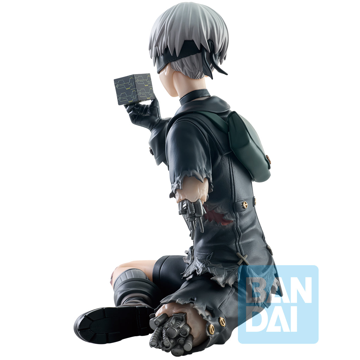68970 - NIER AUTOMATA - ICHIBANSHO FIGURE FROM ICHIBANSHO - NIER AUTOMATA VER1. 1A (FOR THE GLORY OF MANKIND) - 9S - STATUA 10CM - Immagine 2