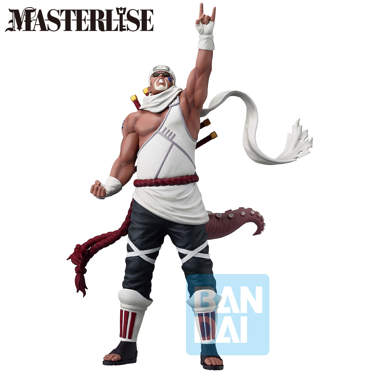 69029 - NARUTO SHIPPUDEN - ICHIBANSHO FIGURE FROM ICHIBANSHO - A BRIDGE BETWEEN THE LAMENT OF SAMSARA AND PEACE - KILLER BEE - STATUA 27CM - Immagine 2