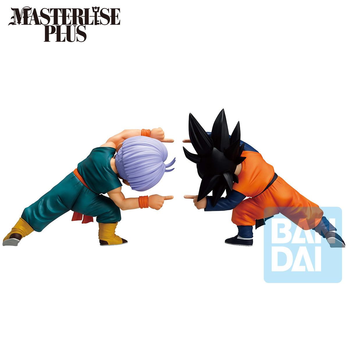 69038 - DRAGON BALL Z - ICHIBANSHO FIGURE FROM ICHIBANSHO - BATTLE OF THE SUPER SAIYAN - SON GOTEN & TRUNKS - STATUA 9CM - Immagine 2