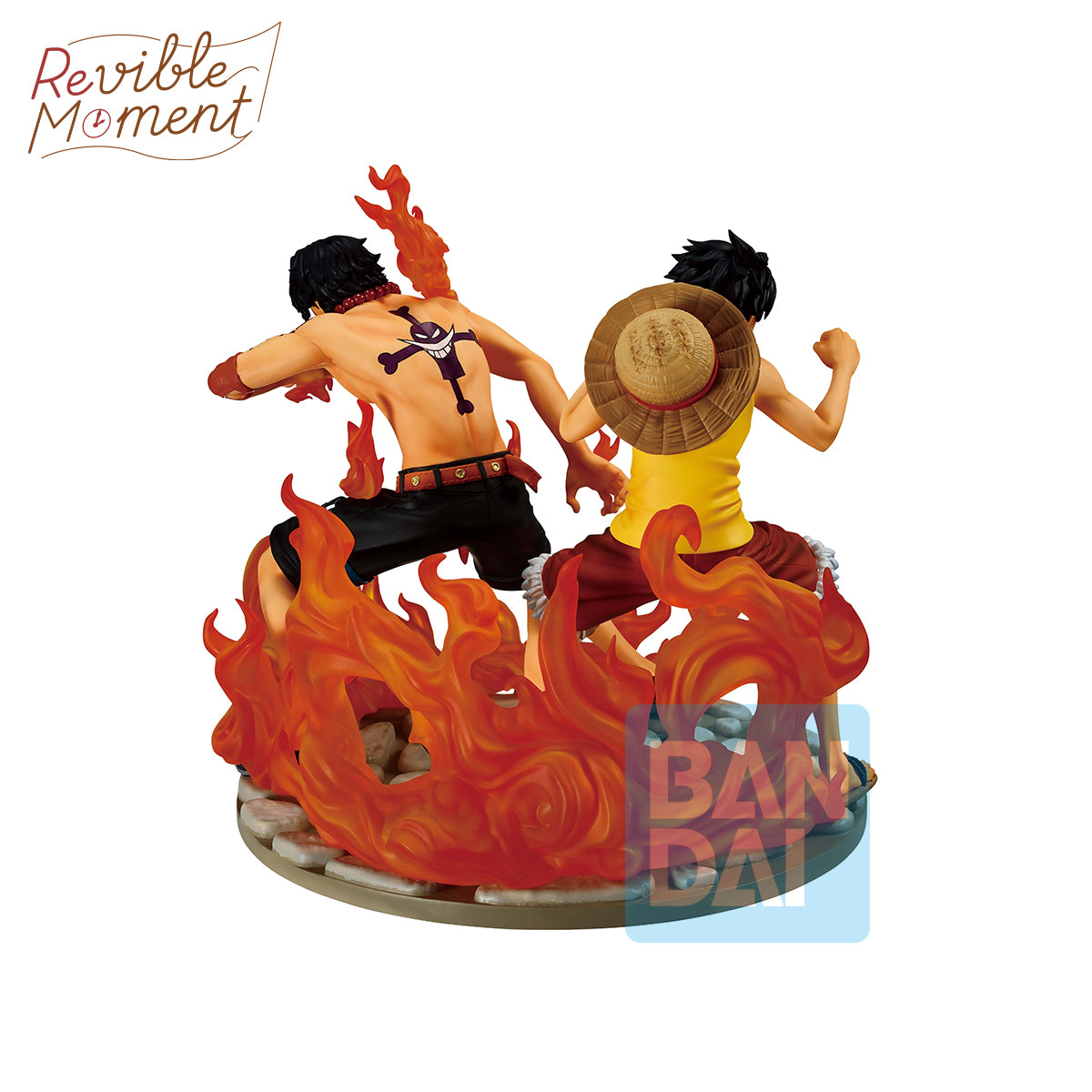 69045 - ONE PIECE - ICHIBANSHO FIGURE FROM ICHIBANSHO - DRAMATIC MEMORIES - ACE & LUFFY - STATUA 15CM - Immagine 4