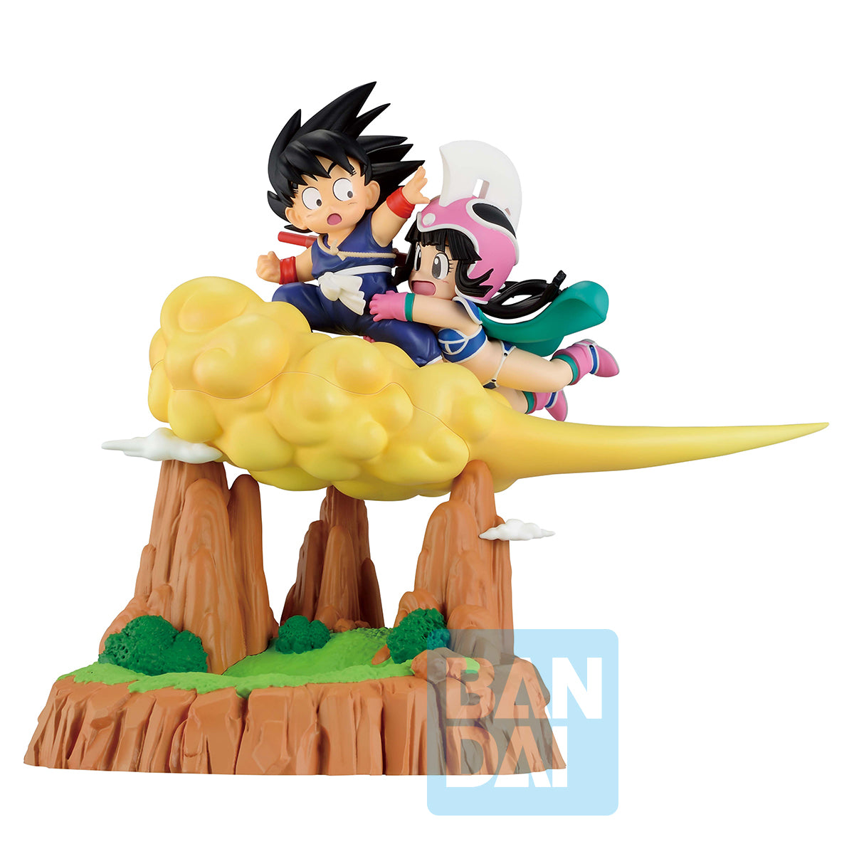 69061 - DRAGON BALL - ICHIBANSHO FIGURE FROM ICHIBANSHO - FANTASTIC ADVENTURE 2 - SON GOKU & CHICHI - STATUA 15CM - Immagine 2