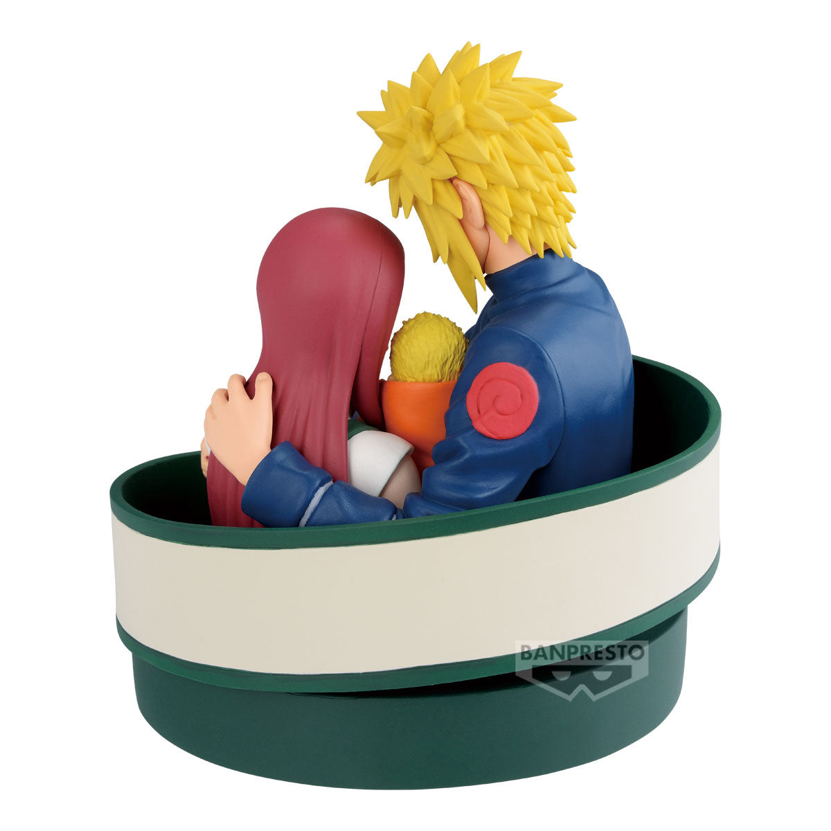 71473 - NARUTO - NARUTO 72 SERIES - MINATO, NARUTO & KUSHINA - STATUA 13CM - Immagine 4