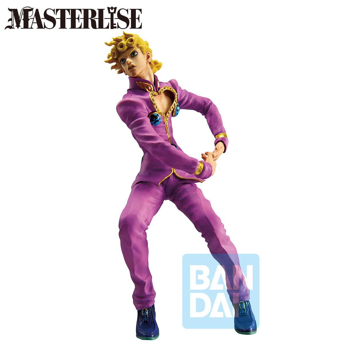 72350 - JOJO'S BIZARRE ADVENTURE - ICHIBANSHO FIGURE FROM JOJO’S BIZARRE ADVENTURE THE GATHERING OF STARS - GIORNO GIOVANNA - STATUA 21CM - Immagine 2