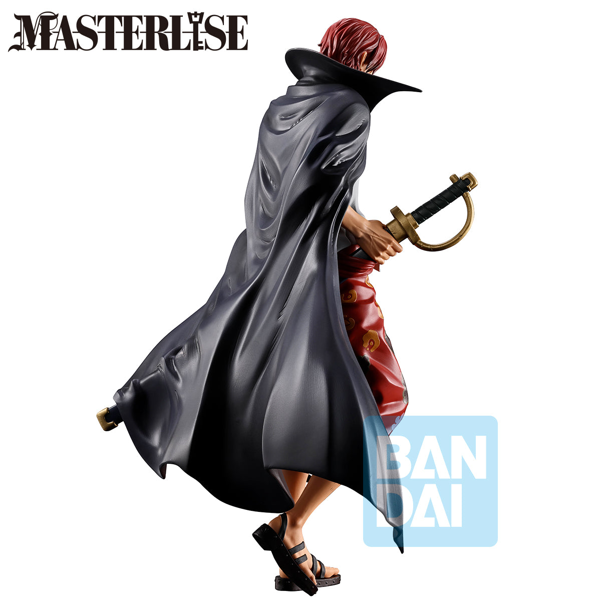 72403 - ONE PIECE - ICHIBANSHO FIGURE FROM RED HAIR PIRATES - SHANKS - STATUA 21CM - Immagine 4