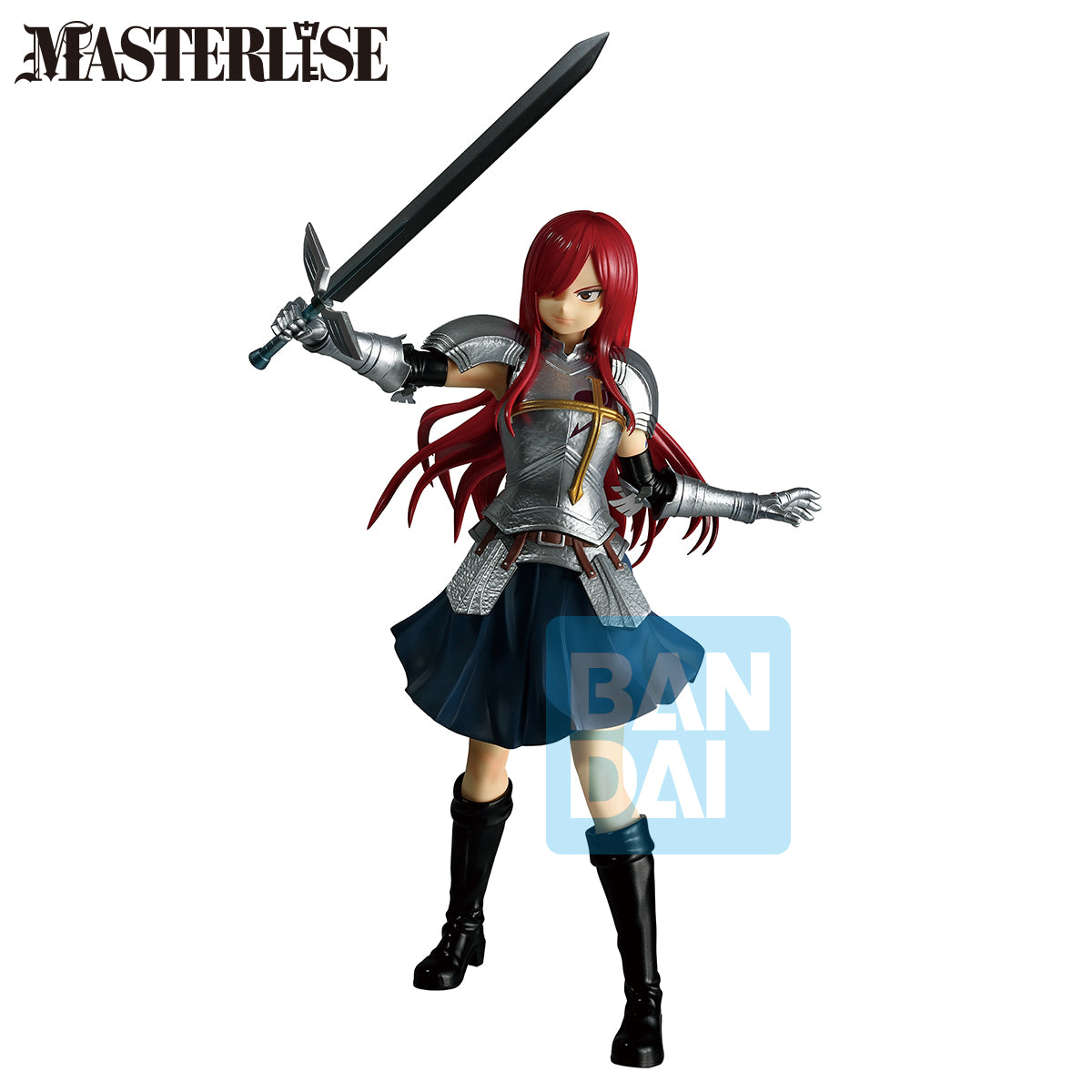 84267 - FAIRY TAIL - ICHIBANSHO FIGURE FROM FAIRY TAIL 20th ANNIVERSARY - ERZA SCARLET - STATUA 25CM - Immagine 3