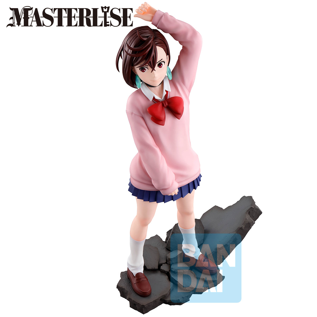 68997 - DANDADAN - ICHIBANSHO FIGURE FROM ICHIBANSHO - OVERWHELMING MONSTROSITY, A STRONG ATTACK! - MOMO - STATUA 22CM - Immagine 4