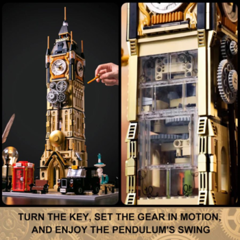 PAN85008 - STEAMPUNK - STEAMPUNK BELL TOWER - Immagine 2
