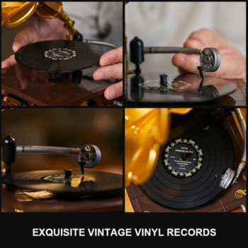 PAN85009 - RETRO SERIES - RETRO PHONOGRAPH - Immagine 2