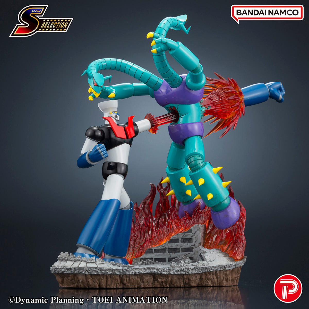 03003 - MAZINGER Z - S SELECTION - MAZINGER Z ROCKET PUNCH! - STATUA 18.5CM - Immagine 5