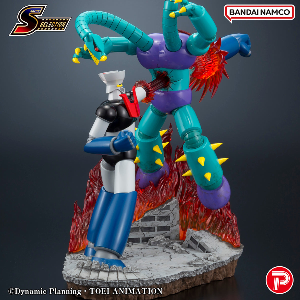 03003 - MAZINGER Z - S SELECTION - MAZINGER Z ROCKET PUNCH! - STATUA 18.5CM - Immagine 6