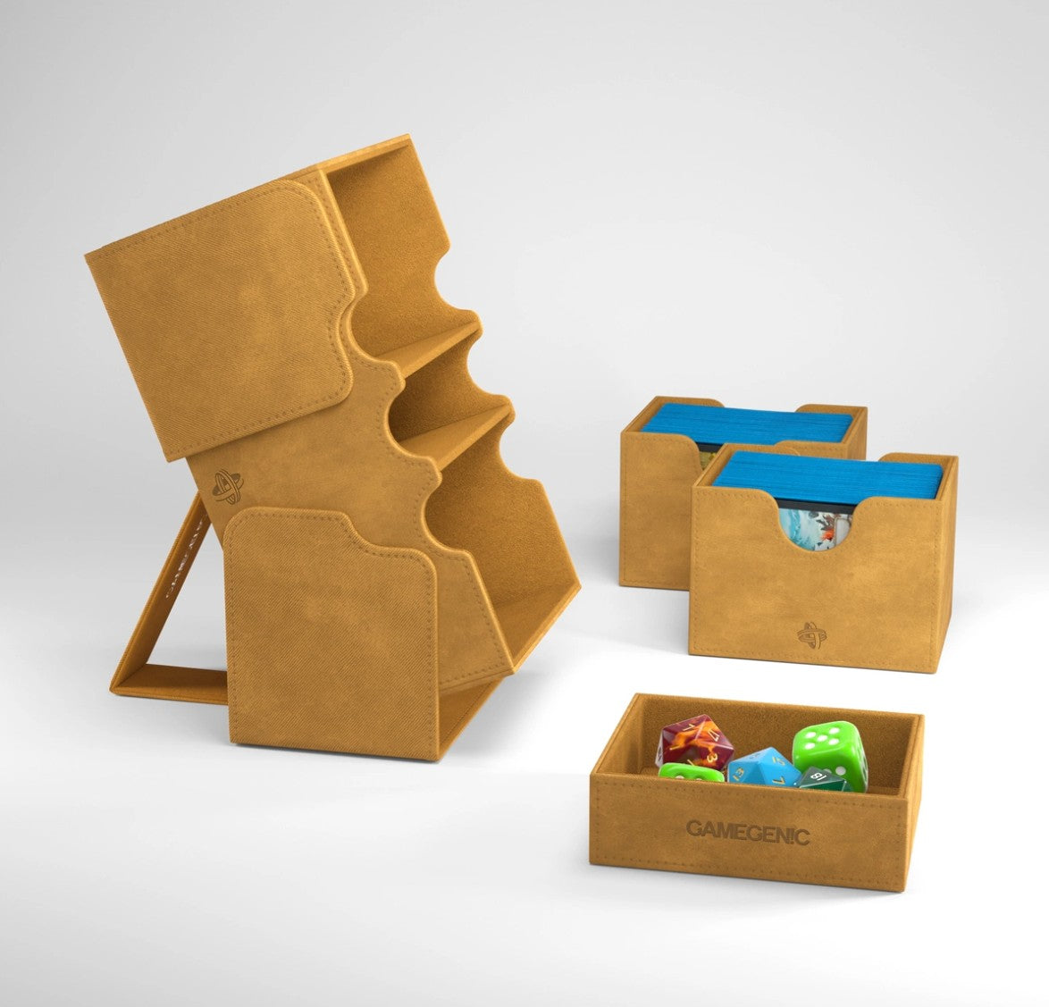 GGS20202ML - STRONGHOLD - PORTA MAZZO CONVERTIBILE XL - 200+ CARTE - SAND - Immagine 3