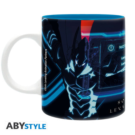 ABYMUGA626 - SOLO LEVELING - TAZZA 320ML - LEVELED UP - Immagine 3