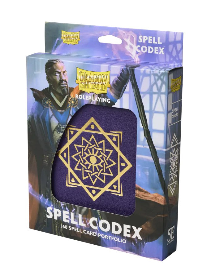 AT-50019 - ROLEPLAYING PORTFOLIO - SPELL CODEX - ARCANE PURPLE - Immagine 3