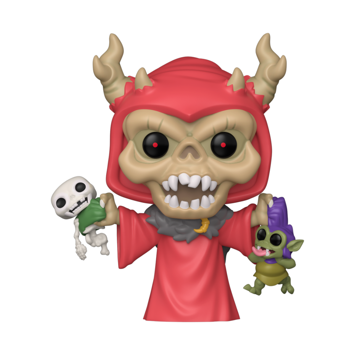 DISNEY: THE BLACK CAULDRON - POP FUNKO VINYL FIGURE 1586 HORNED KING W/CREEPER 9CM - Immagine 2
