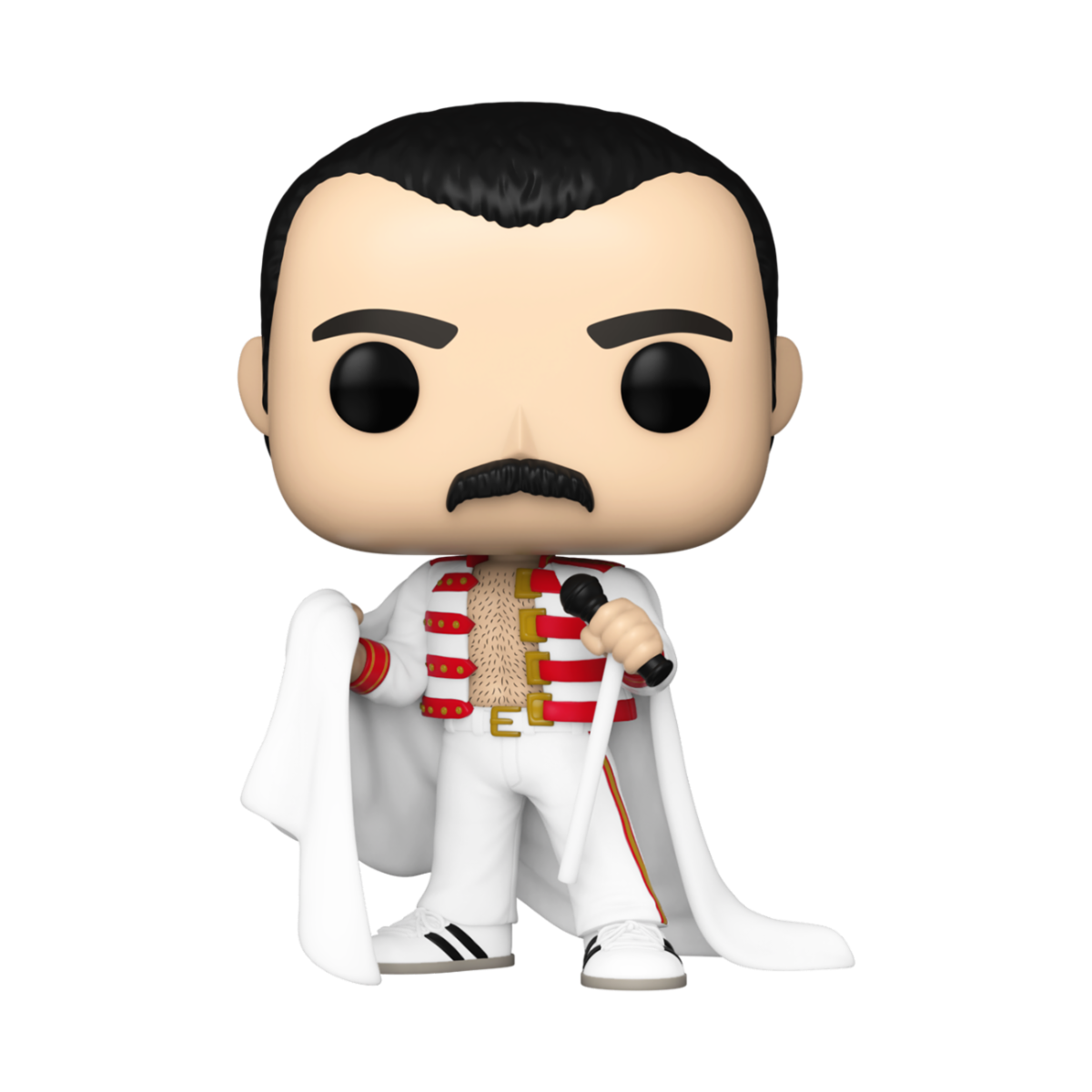 QUEEN - POP FUNKO VINYL FIGURE 414 FREDDIE MERCURY WITH CAPE 9CM - Immagine 2