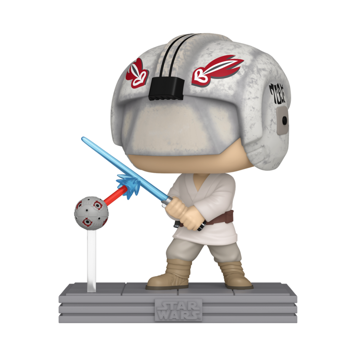 STAR WARS - POP FUNKO VINYL FIGURE 765 LUKE/REMOTE 9CM - Immagine 2