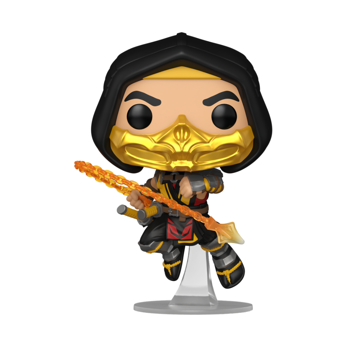 MORTAL KOMBAT - POP FUNKO VINYL FIGURE 1072 SCORPION 9CM - Immagine 2