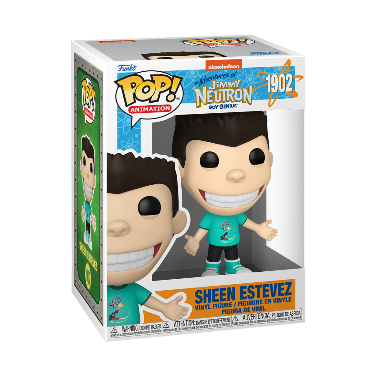 JIMMY NEUTRON - POP FUNKO VINYL FIGURE 1902 SHEEN 9CM - Immagine 2