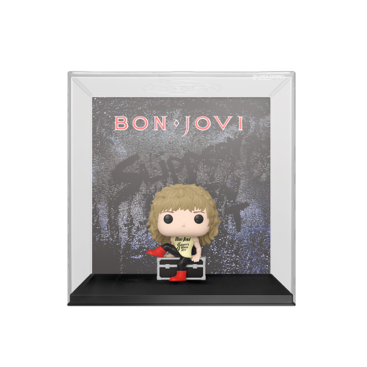 MUSIC: BON JOVI - POP FUNKO ALBUM VINYL FIGURE 68 SLIPPERY WHEN WET 9CM - Immagine 2