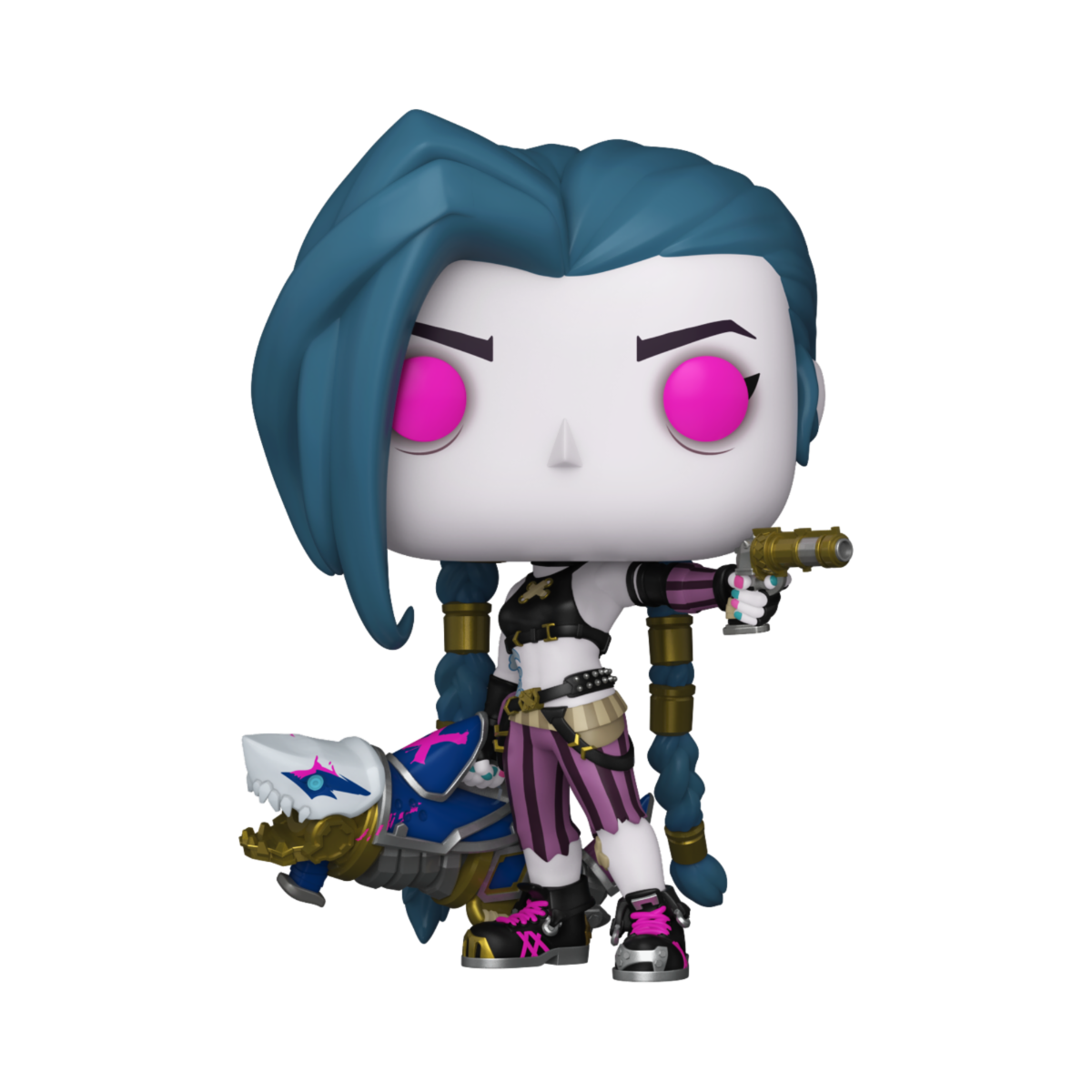 ARCANE: LEAGUE OF LEGENDS - POP FUNKO VINYL FIGURE 1602 JINX 9CM - Immagine 2