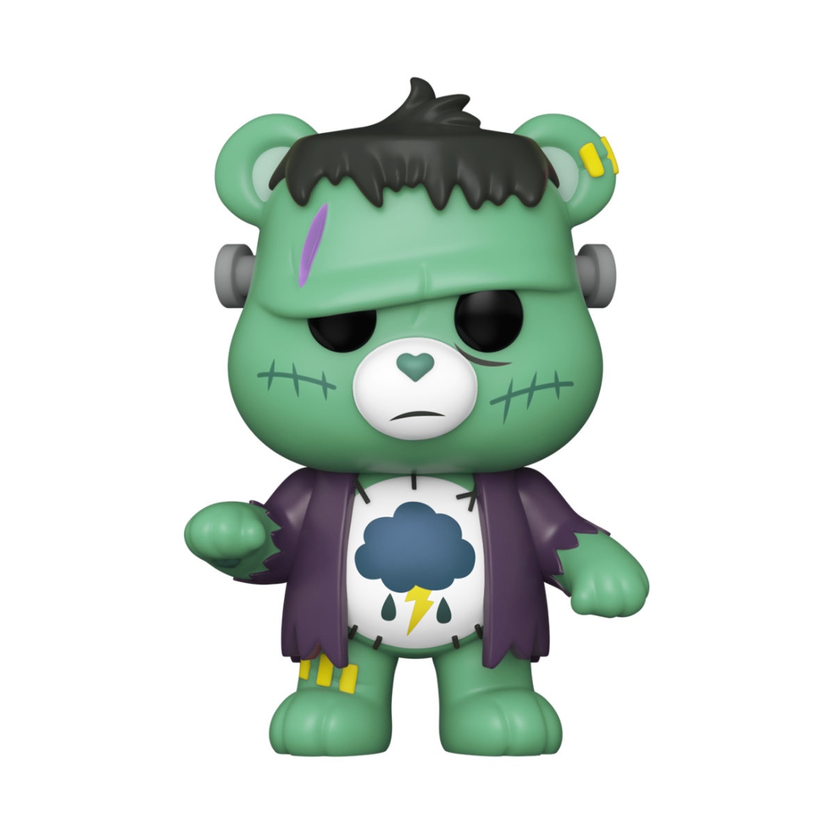 CARE BEARS X UNIVERSAL MONSTER - POP FUNKO VINYL FIGURE 1627 GRUMPY BEAR AS FRANKENSTEIN 9CM - Immagine 2