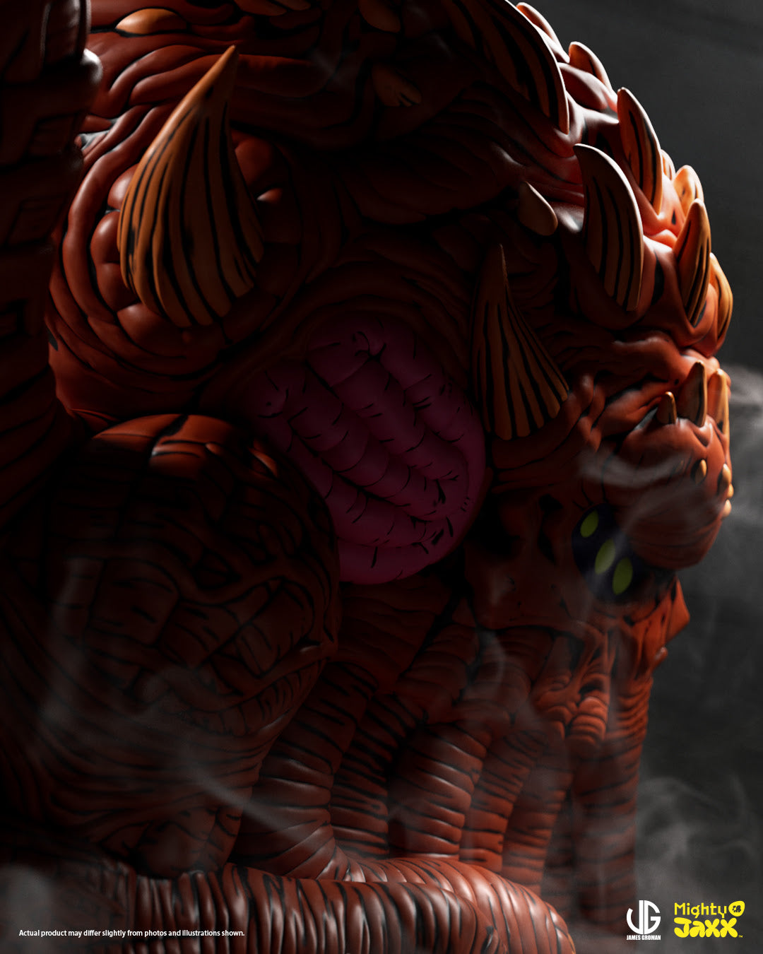 CTHULHU - CINDER RED BY JAMES GROMAN - STATUA 28CM - Immagine 3
