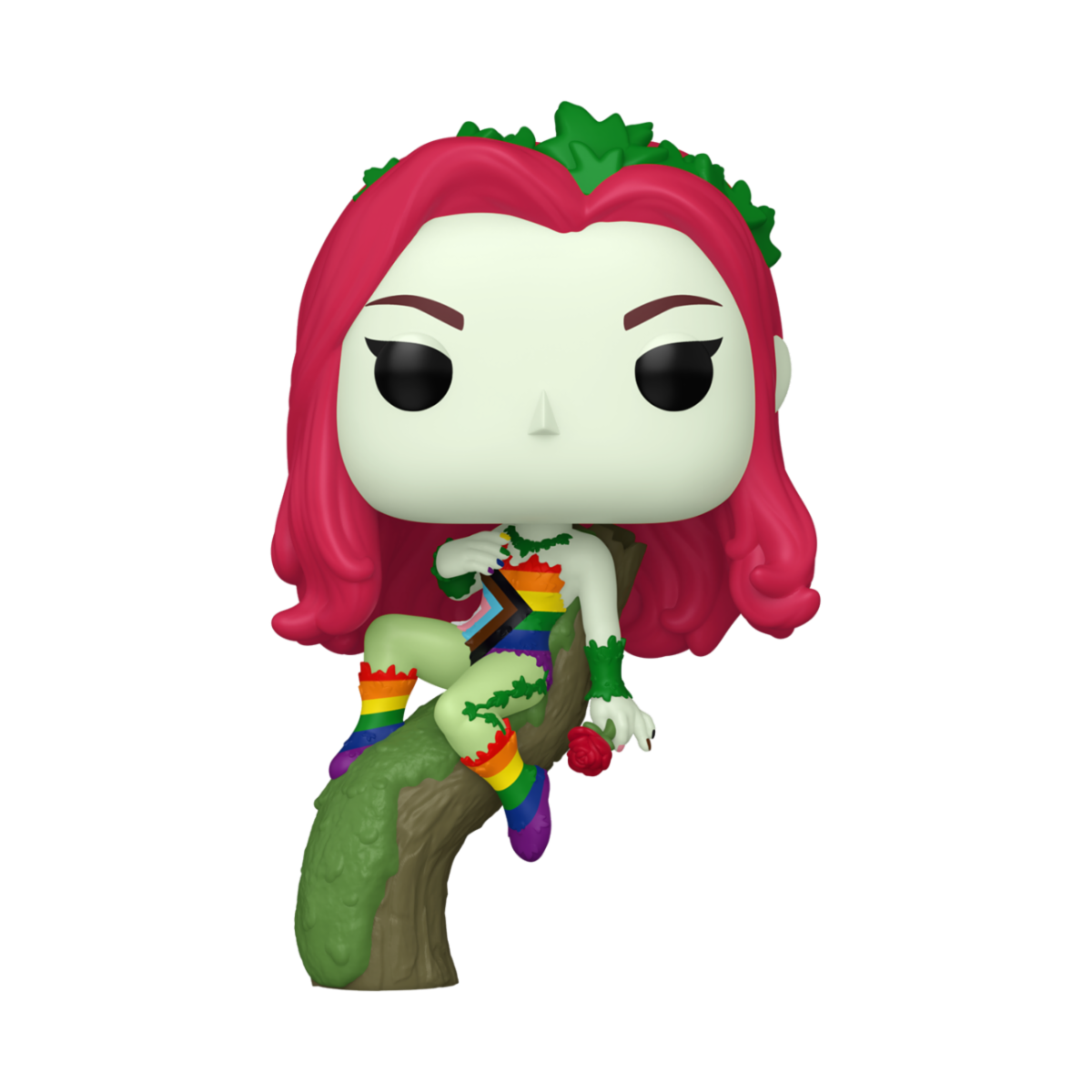 DC COMICS: PRIDE 2025 - POP FUNKO VINYL FIGURE 553 POISON IVY 9CM - Immagine 2