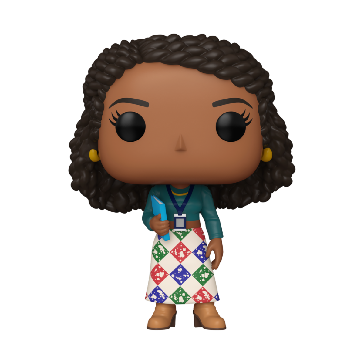 ABBOTT ELEMENTARY - POP FUNKO VINYL FIGURE 1673 JANINE TEAGUES 9CM - Immagine 2
