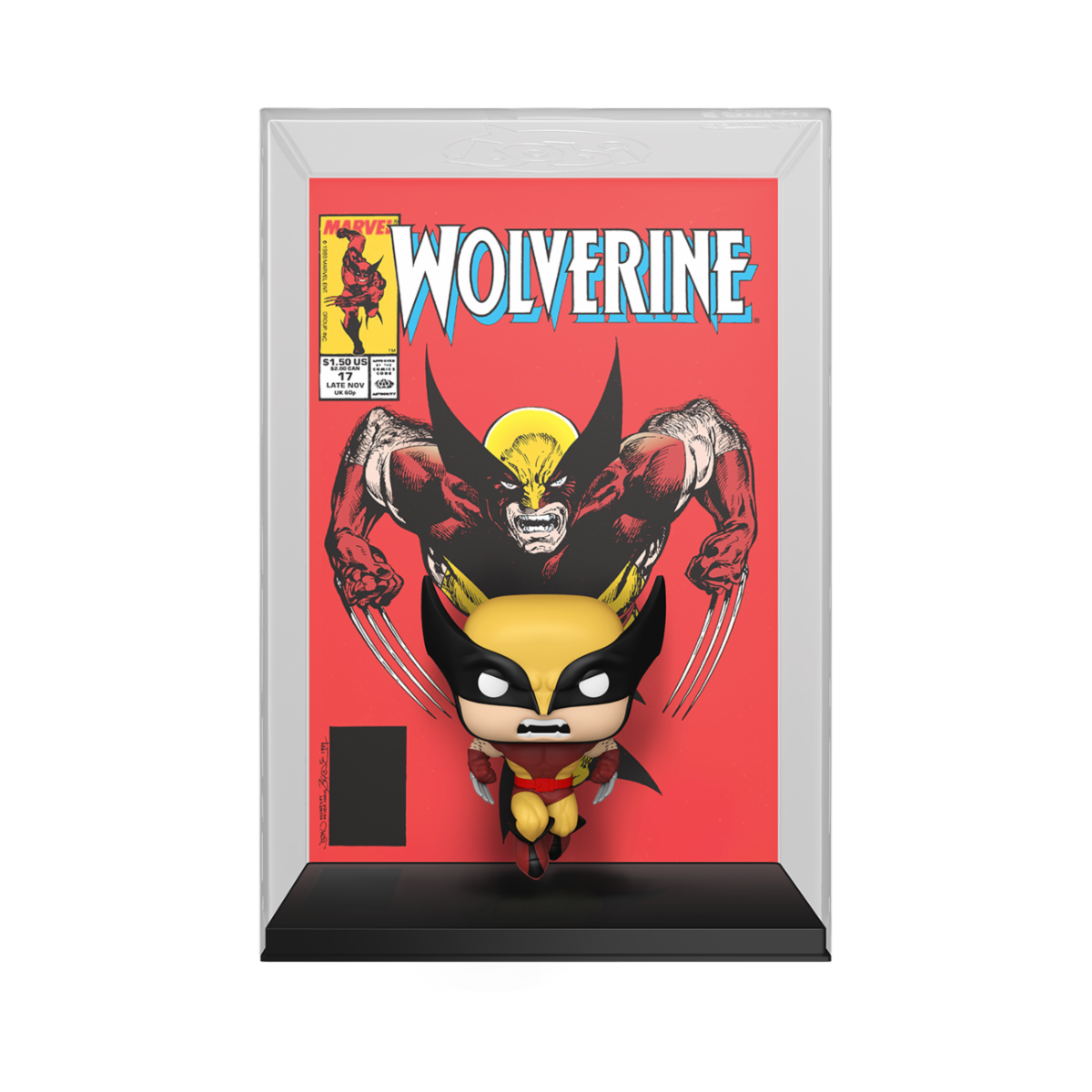 MARVEL: WOLVERINE - POP FUNKO COMIC COVER VINYL FIGURE 39 WOLVERINE #17 9CM - Immagine 2